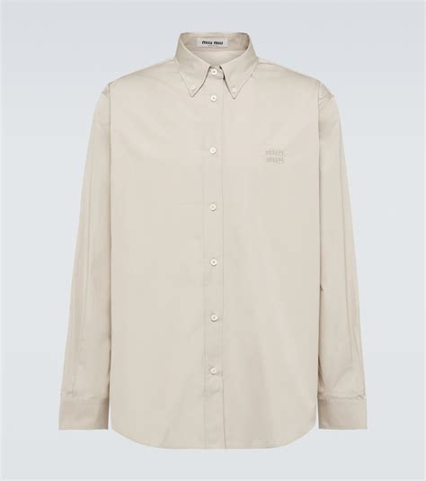 miu miu mens wear|where to buy miu shirts.